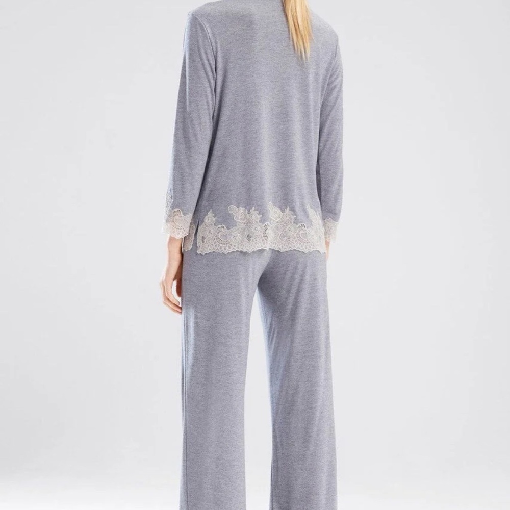 Natori Luxe Shangri-La TENCEL™ Long Sleeve PJ - Picture 2 of 6